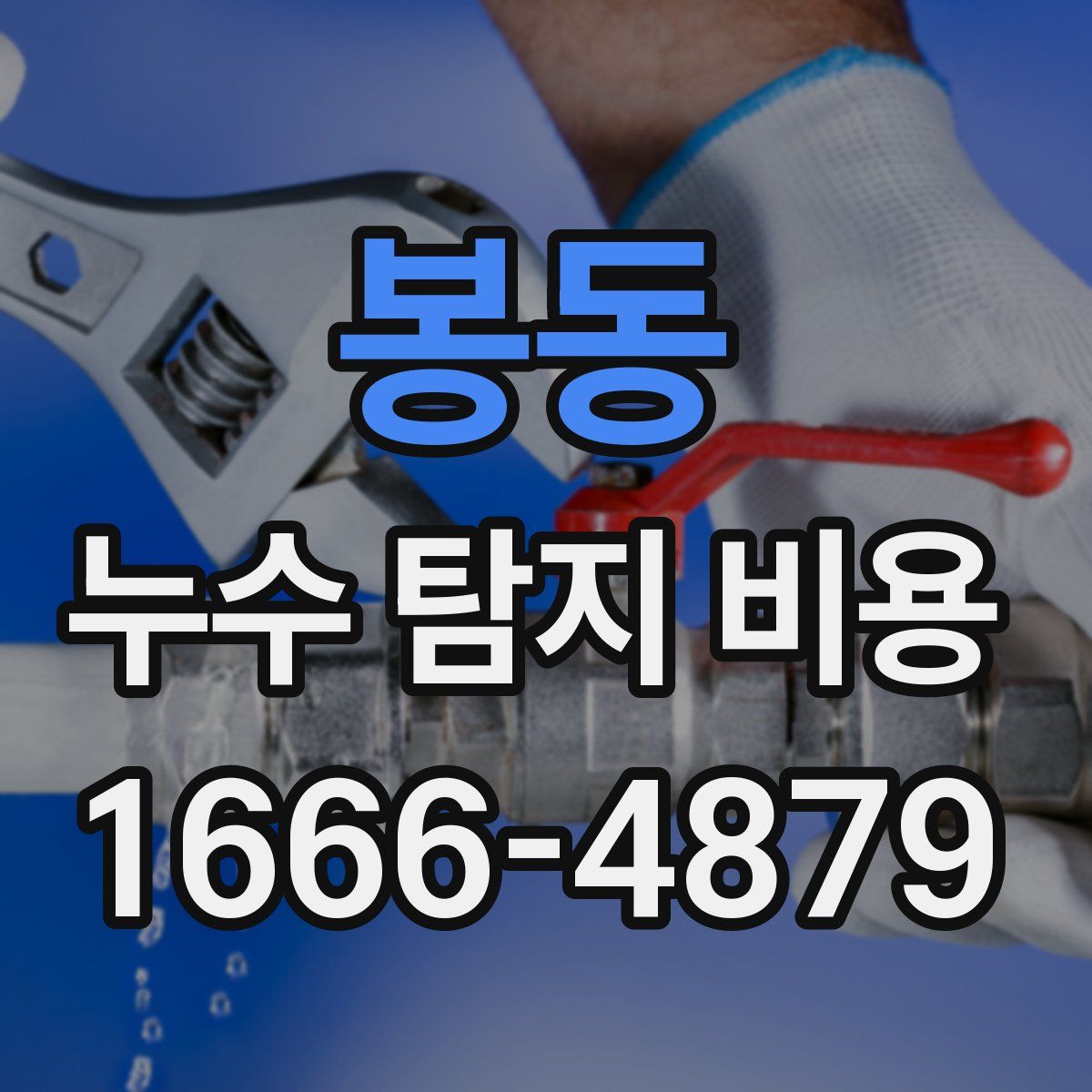 봉동 누수 탐지 비용