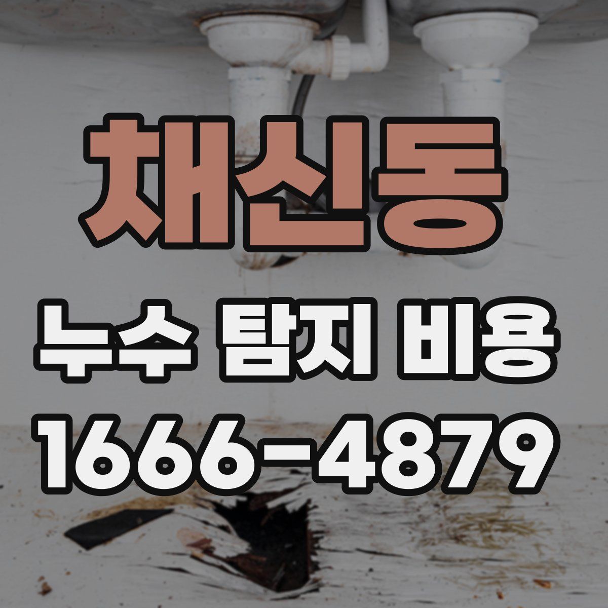 채신동 누수 탐지 비용