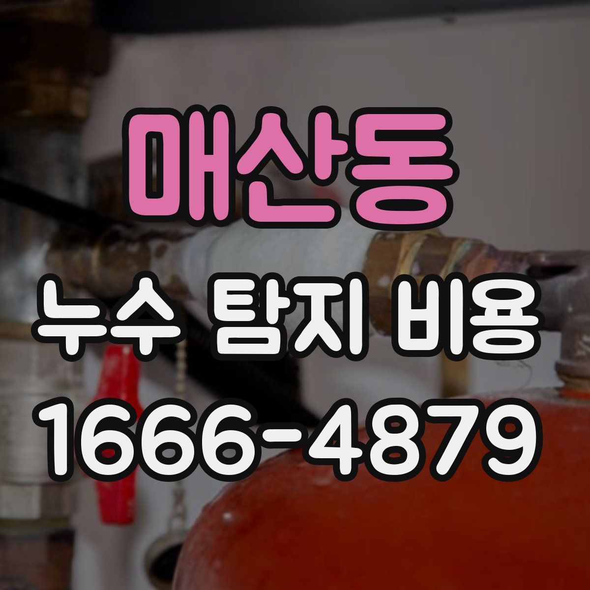 매산동 누수 탐지 비용