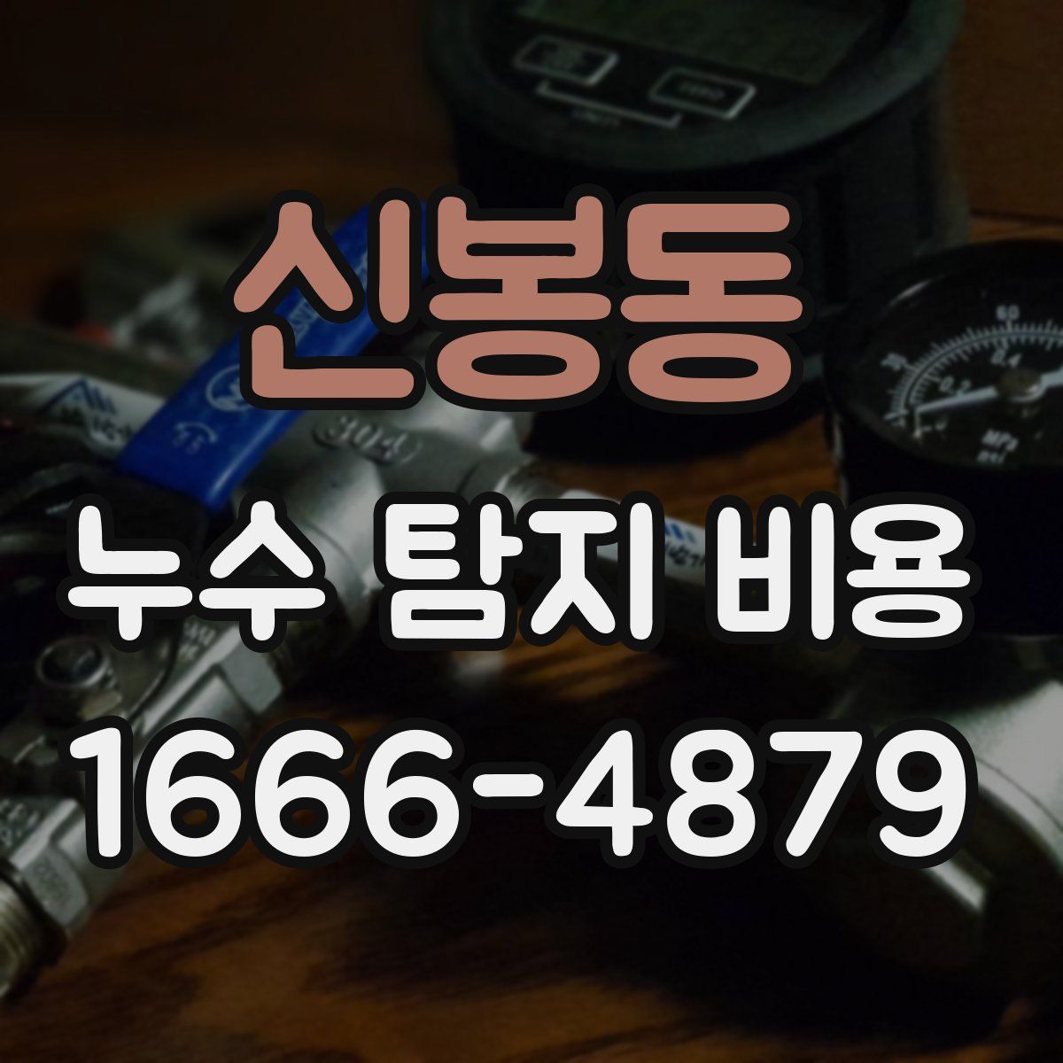 신봉동 누수 탐지 비용
