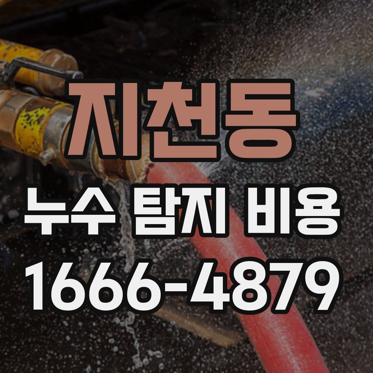 지천동 누수 탐지 비용
