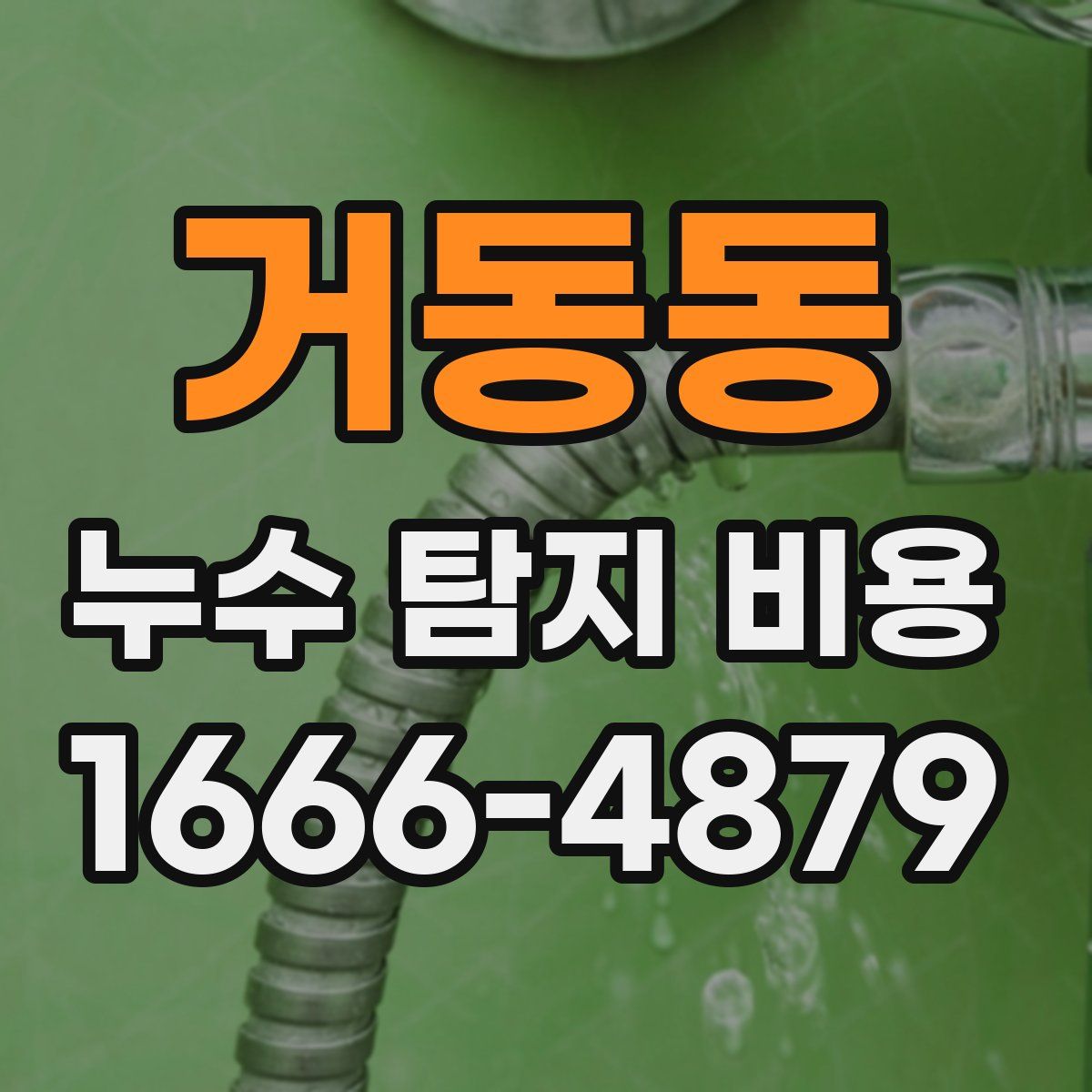 거동동 누수 탐지 비용