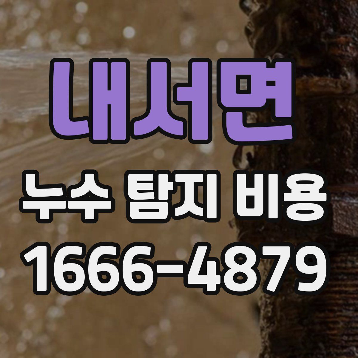 내서면 누수 탐지 비용