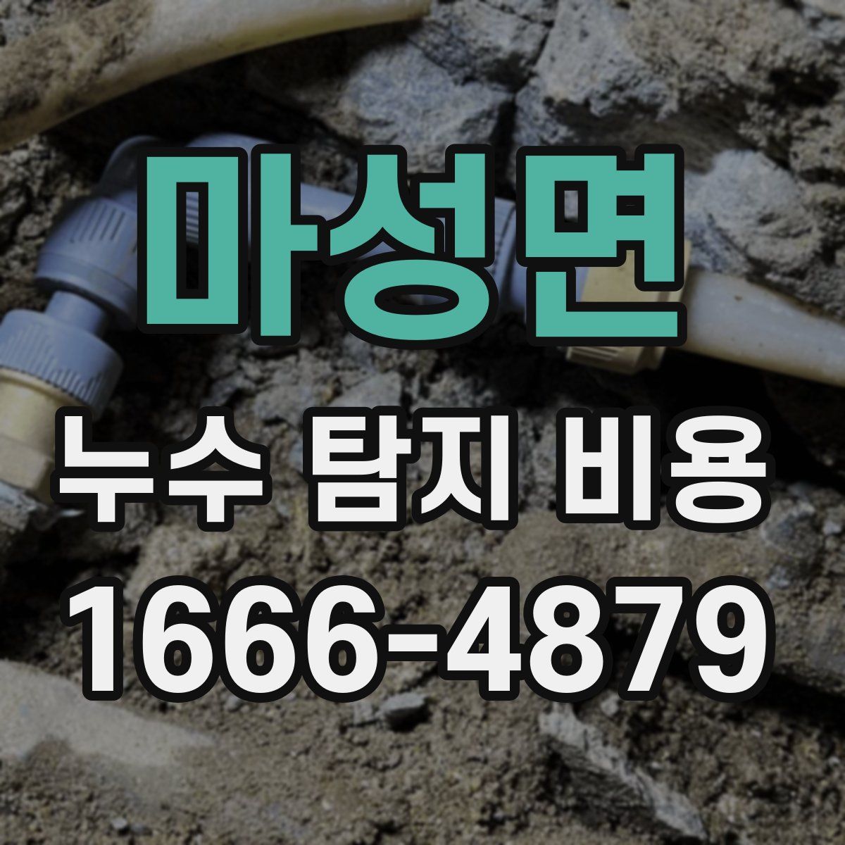 마성면 누수 탐지 비용