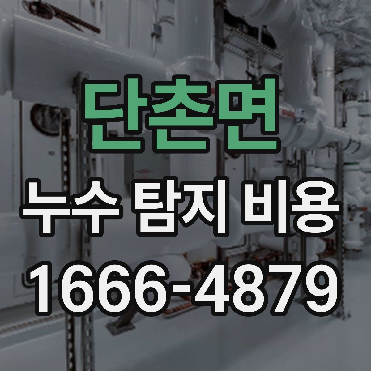 단촌면 누수 탐지 비용