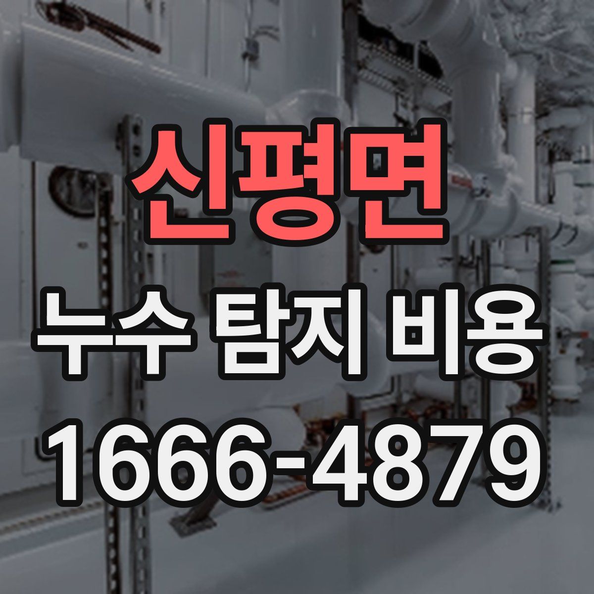 신평면 누수 탐지 비용