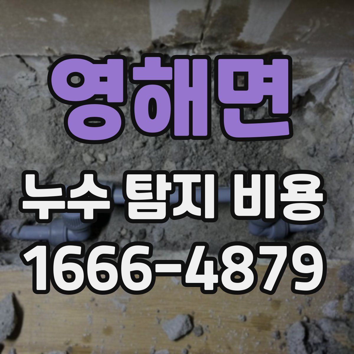영해면 누수 탐지 비용