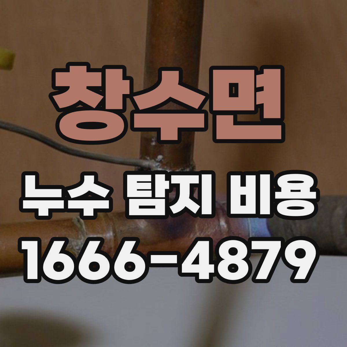 창수면 누수 탐지 비용