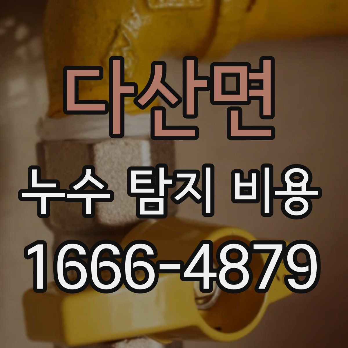 다산면 누수 탐지 비용