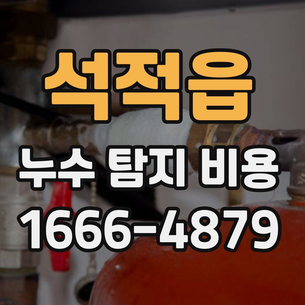 석적읍 누수 탐지 비용
