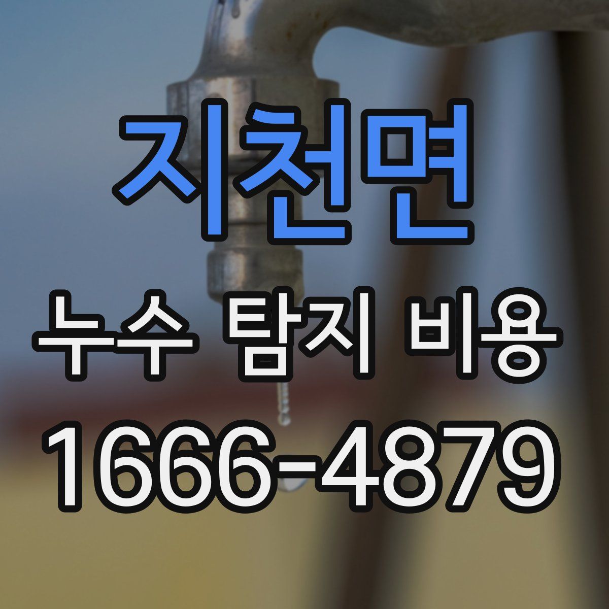 지천면 누수 탐지 비용