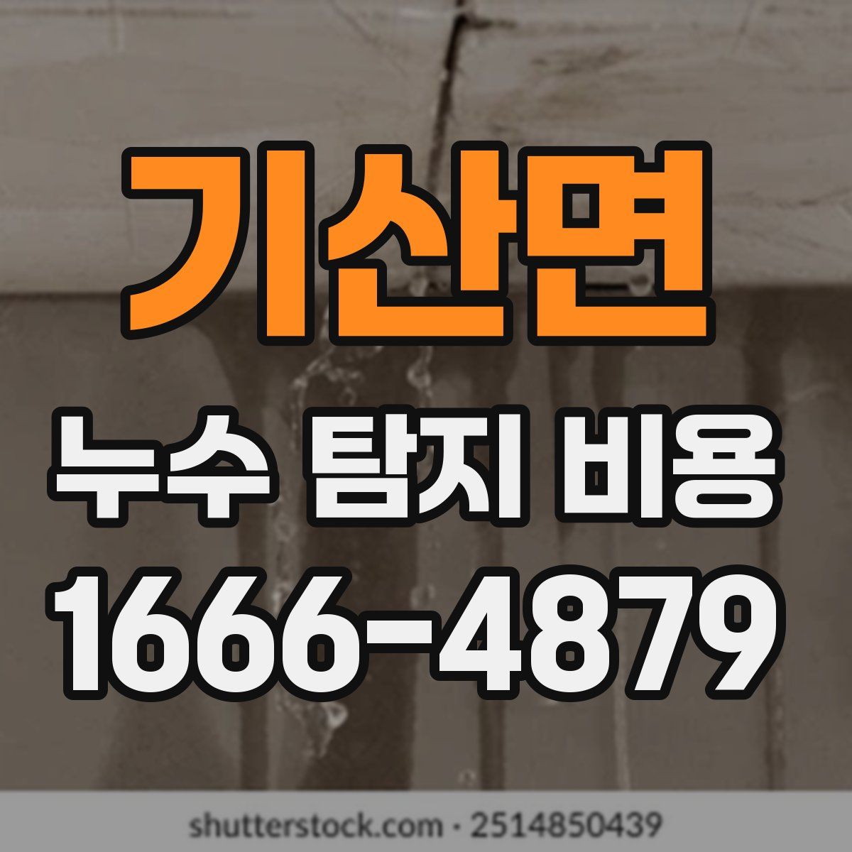 기산면 누수 탐지 비용