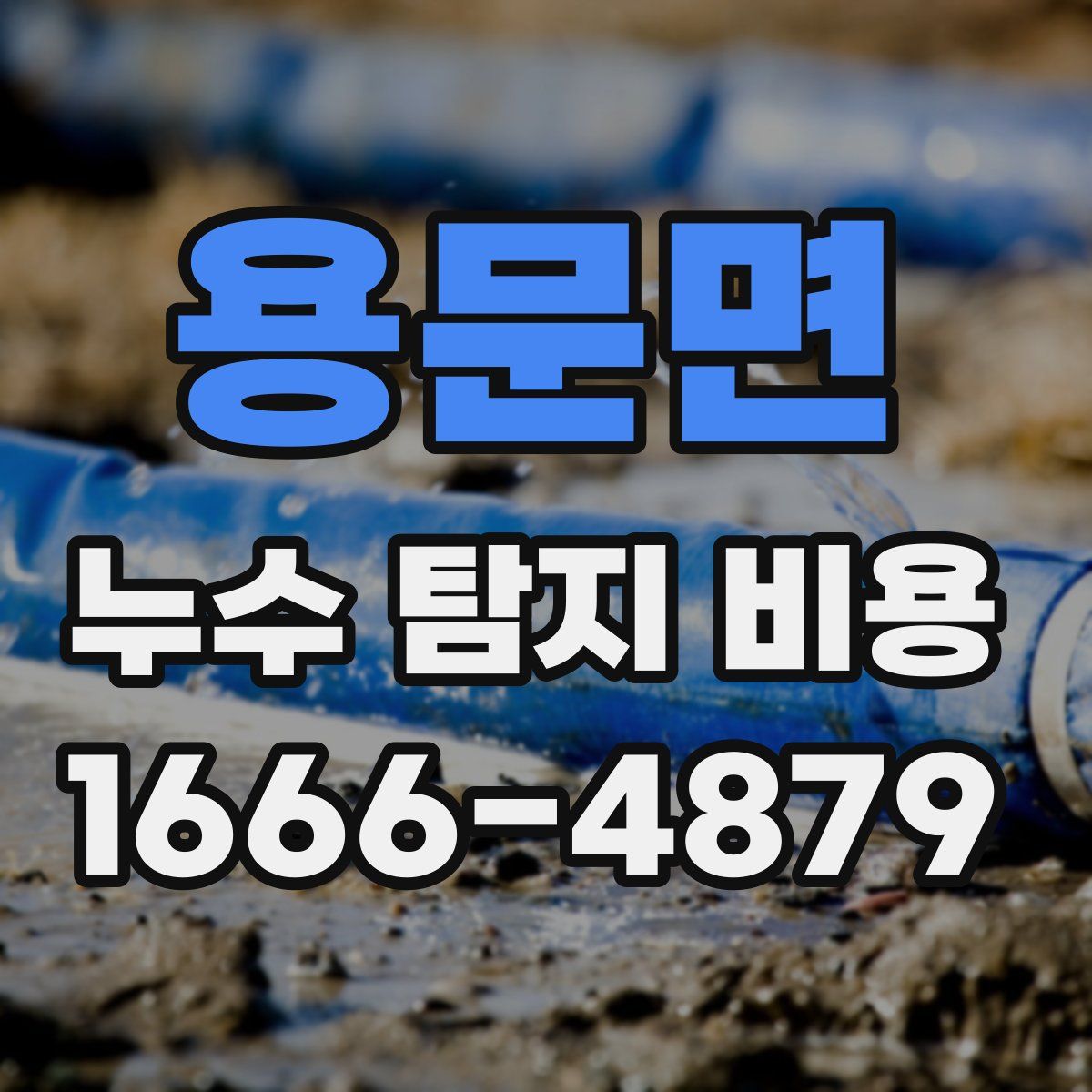 용문면 누수 탐지 비용