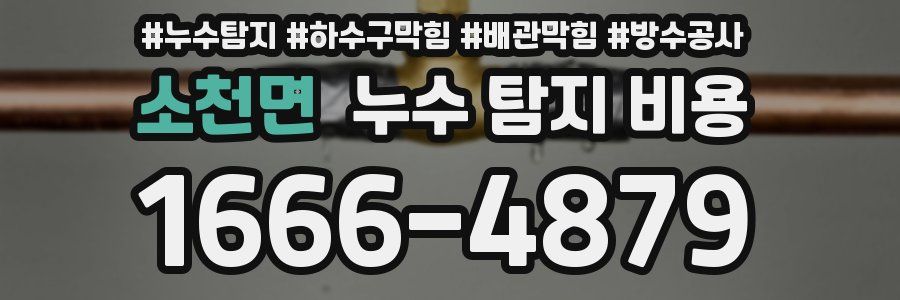 소천면 누수 탐지 비용