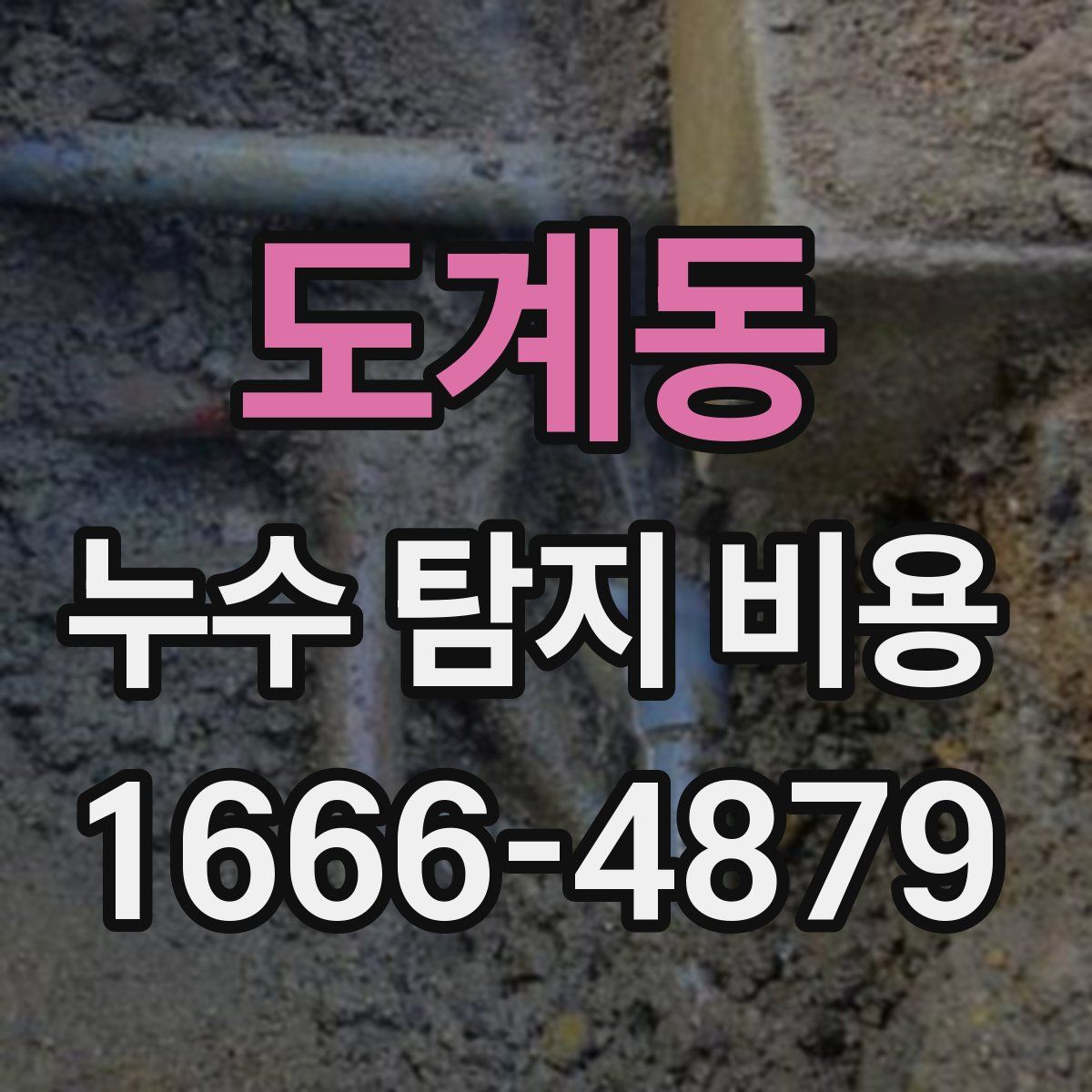 도계동 누수 탐지 비용