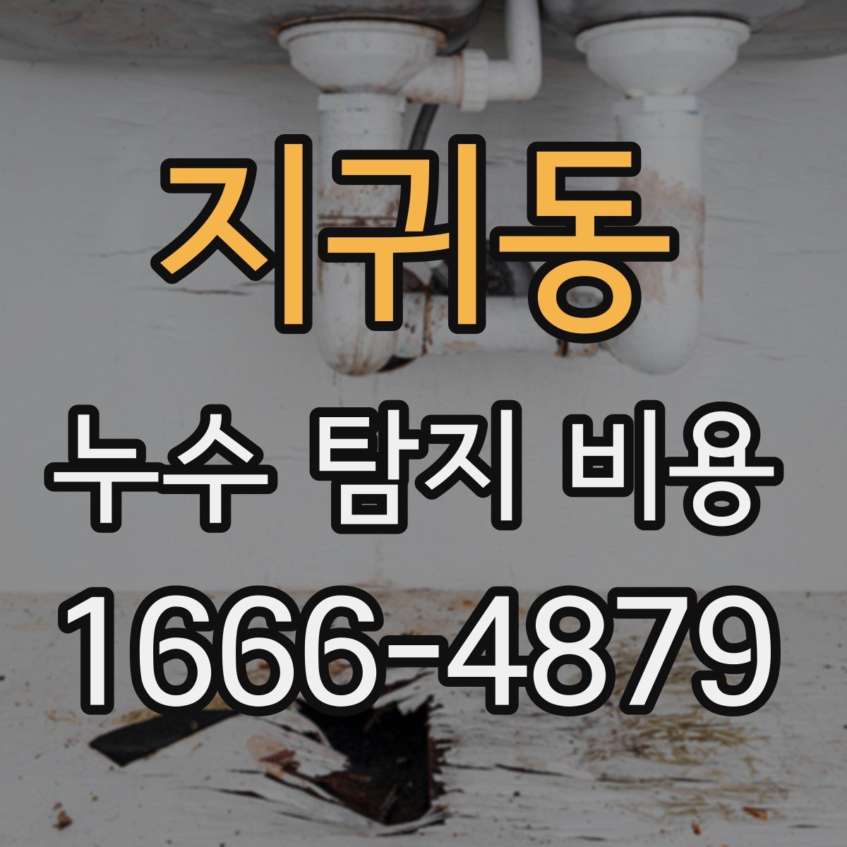 지귀동 누수 탐지 비용