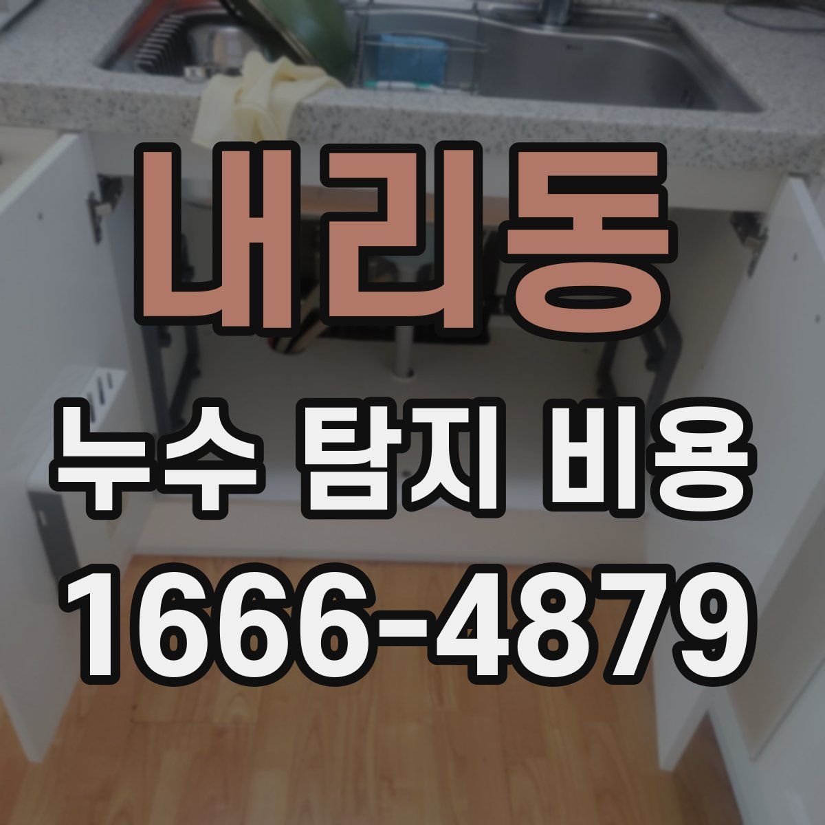 내리동 누수 탐지 비용