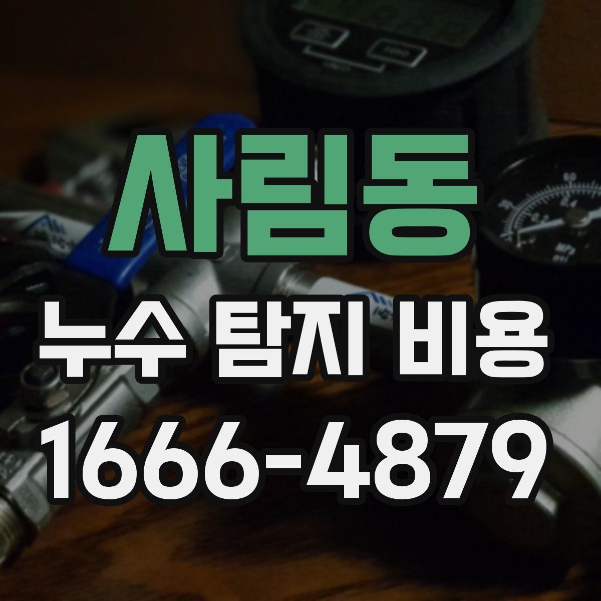 사림동 누수 탐지 비용