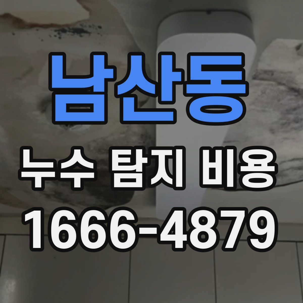 남산동 누수 탐지 비용