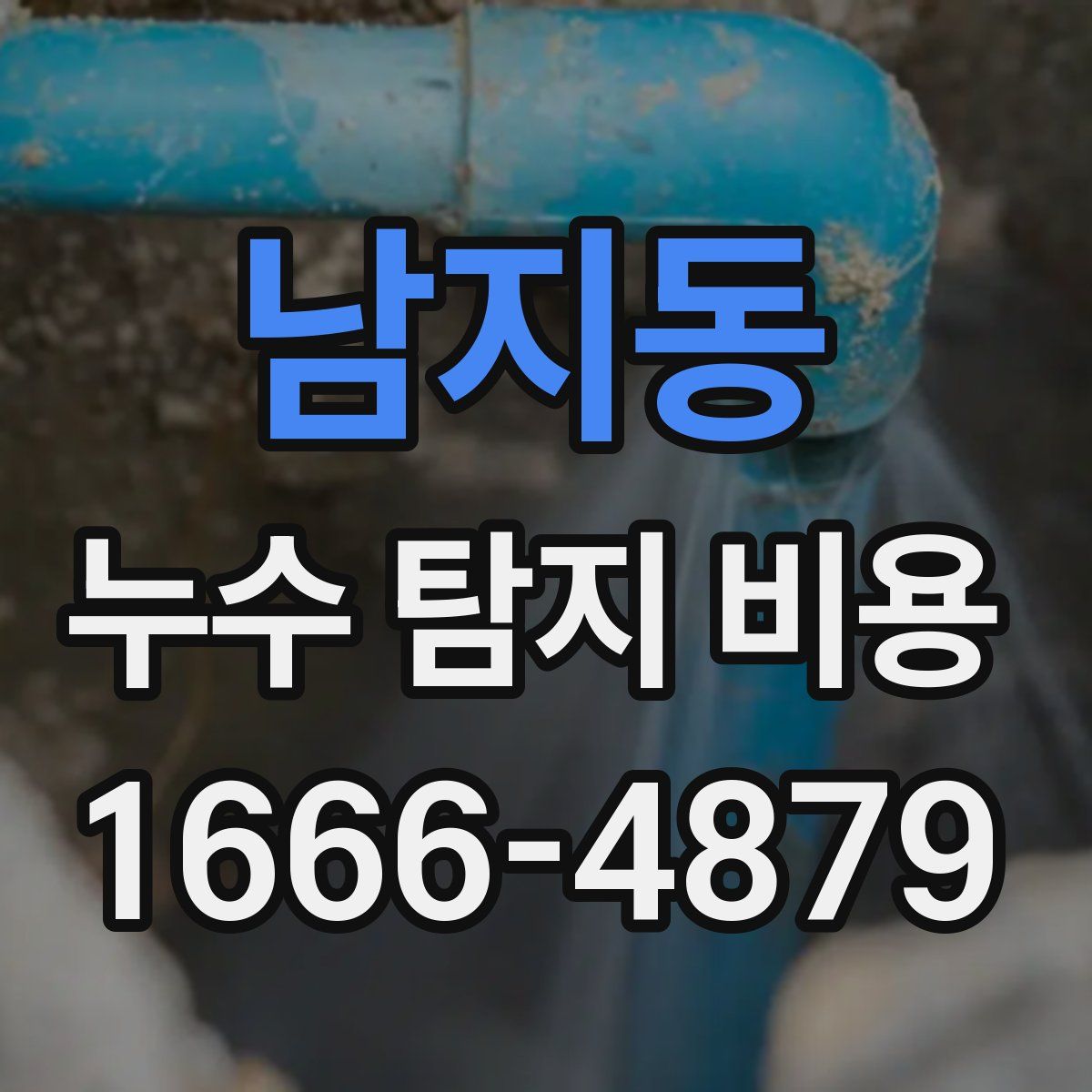 남지동 누수 탐지 비용