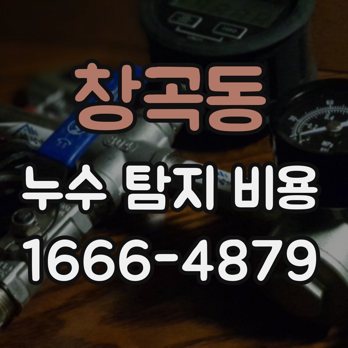 창곡동 누수 탐지 비용