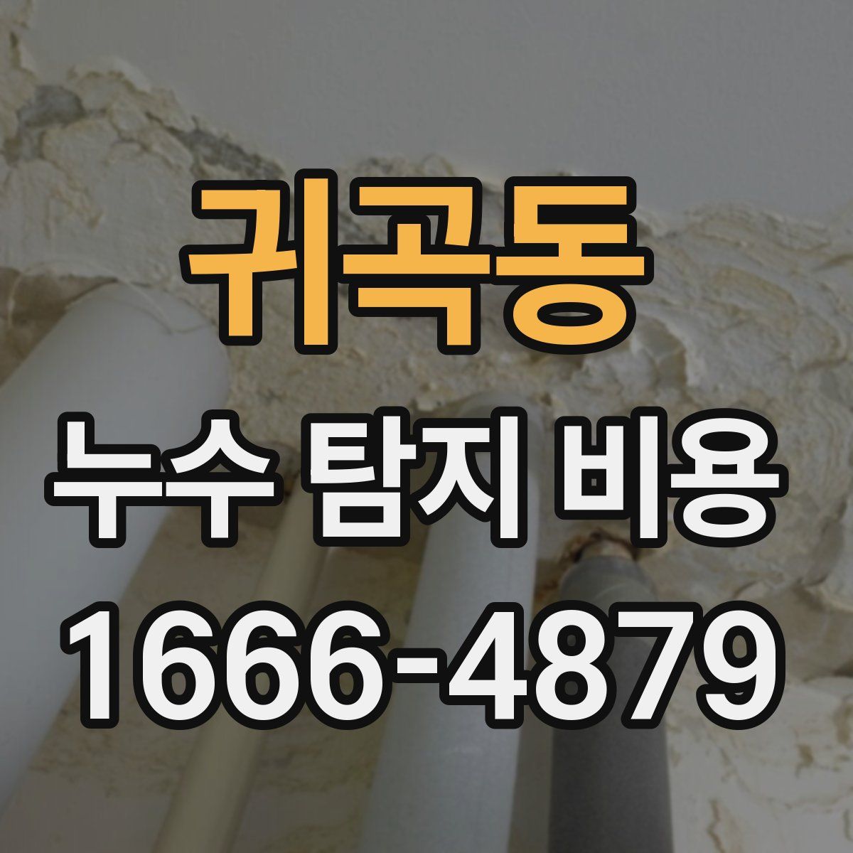 귀곡동 누수 탐지 비용