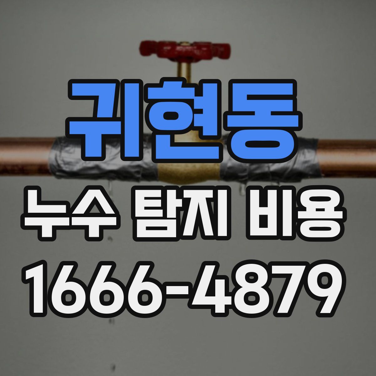 귀현동 누수 탐지 비용