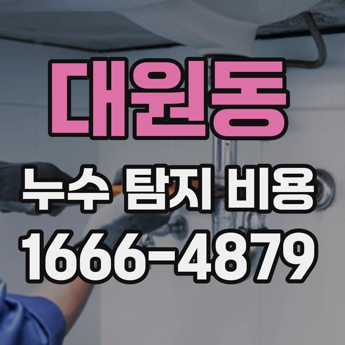 대원동 누수 탐지 비용