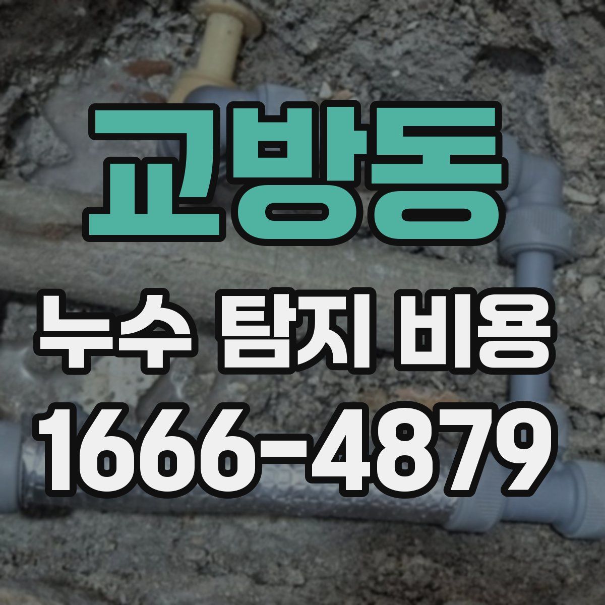 교방동 누수 탐지 비용