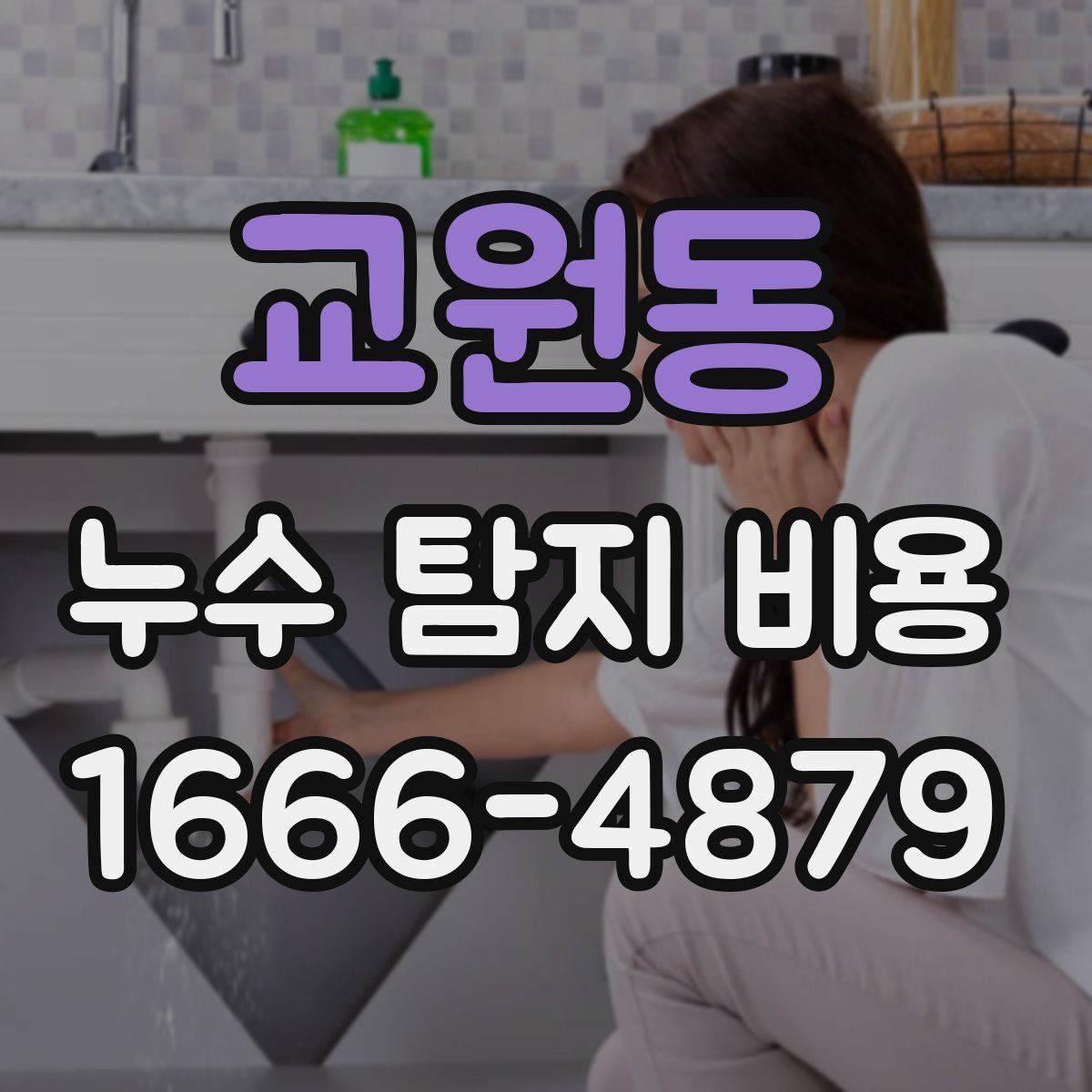 교원동 누수 탐지 비용