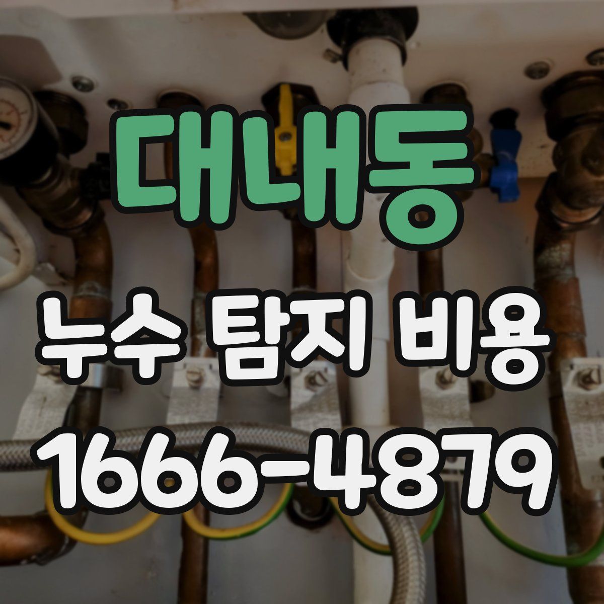 대내동 누수 탐지 비용