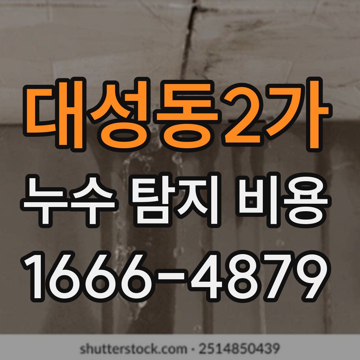 대성동2가 누수 탐지 비용