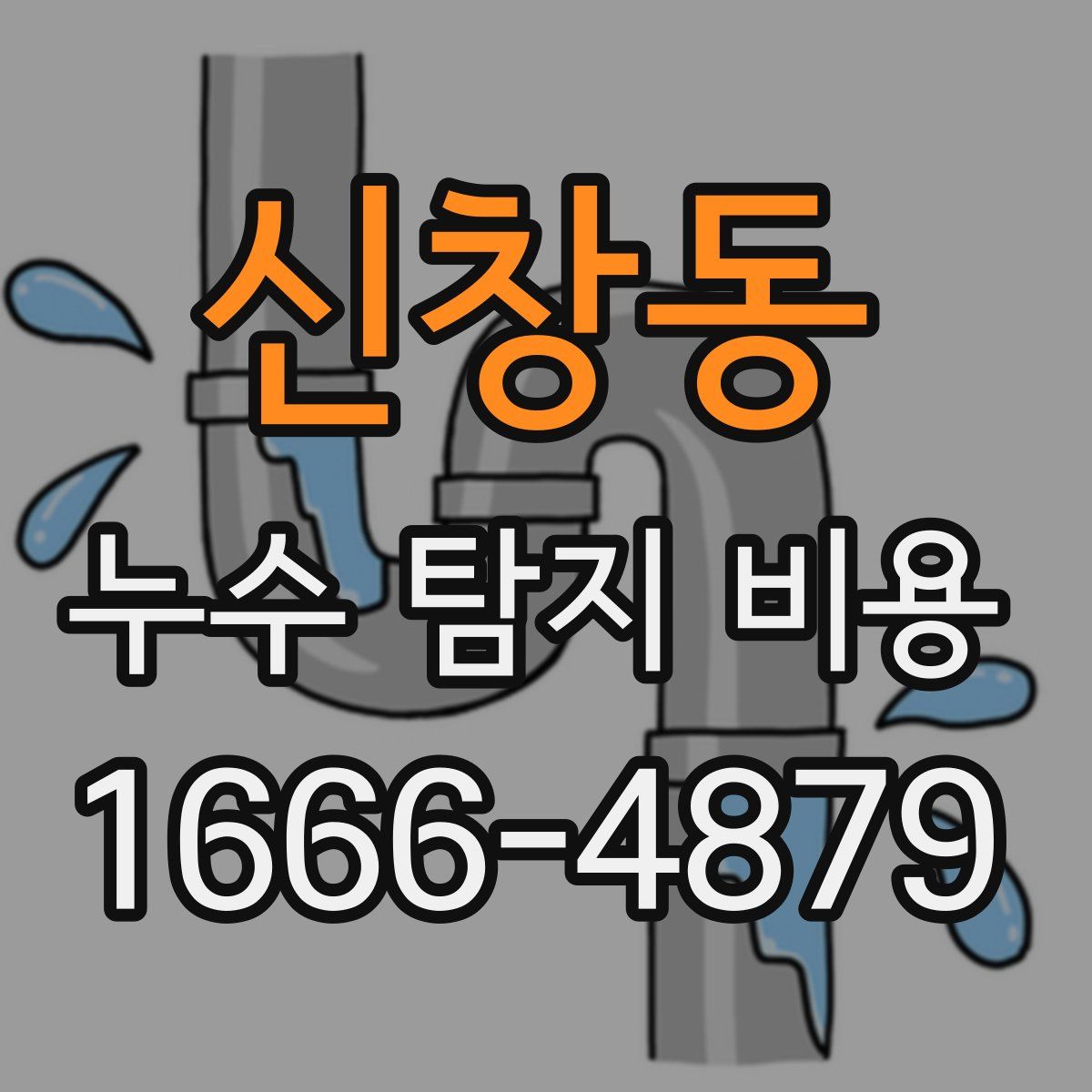 신창동 누수 탐지 비용