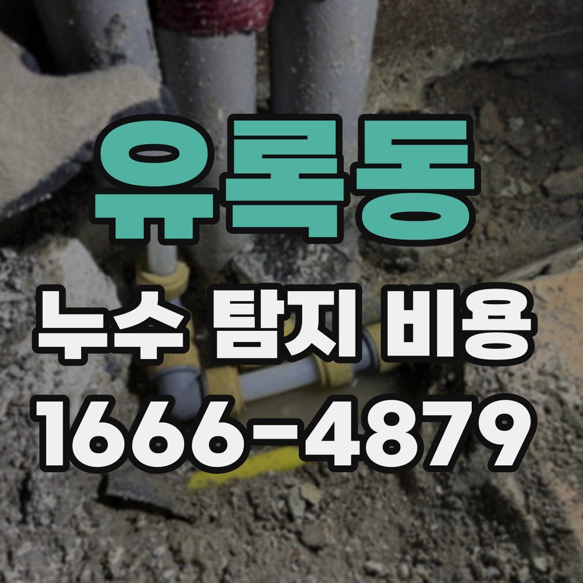 유록동 누수 탐지 비용