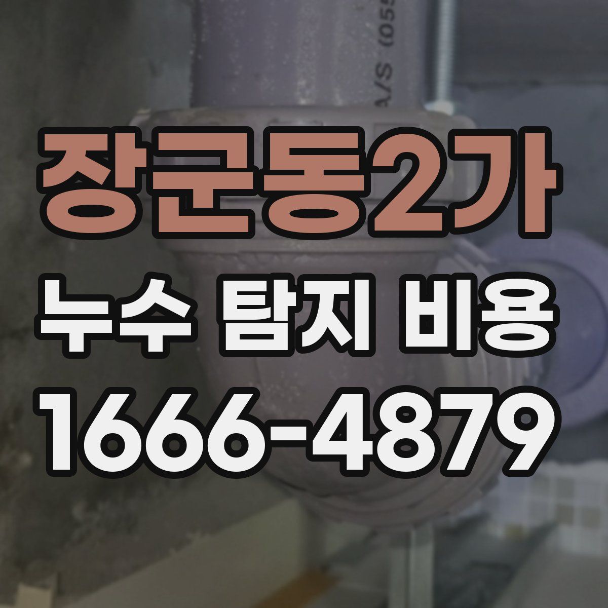 장군동2가 누수 탐지 비용