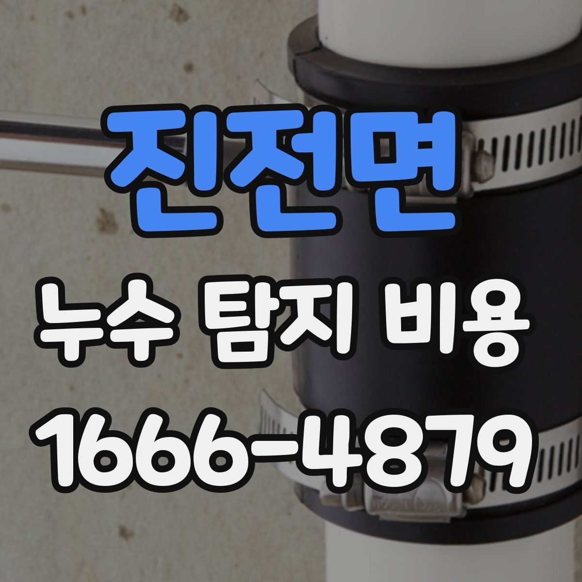 진전면 누수 탐지 비용