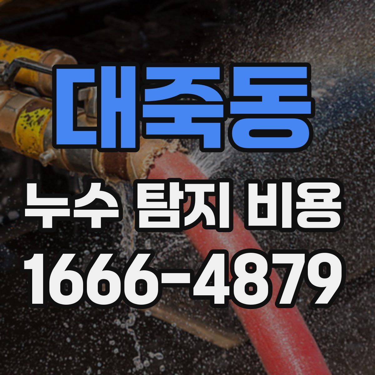 대죽동 누수 탐지 비용