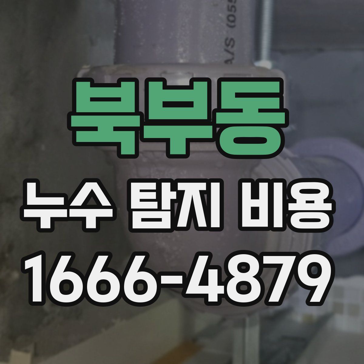 북부동 누수 탐지 비용