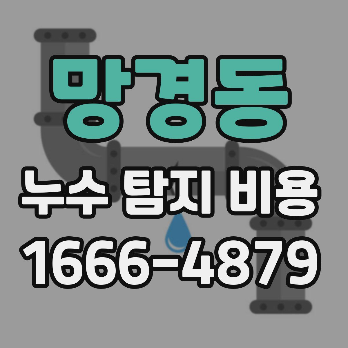 망경동 누수 탐지 비용