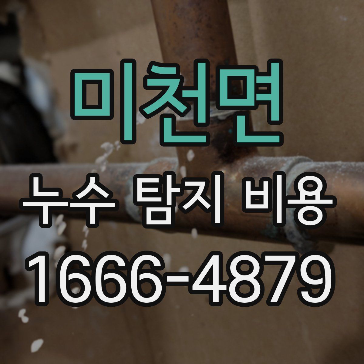 미천면 누수 탐지 비용