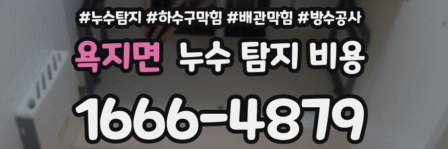 욕지면 누수 탐지 비용