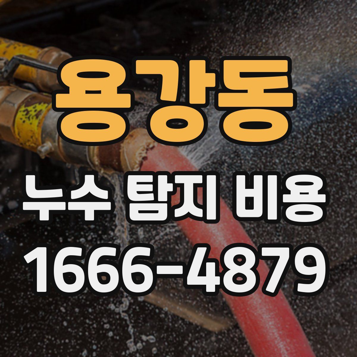 용강동 누수 탐지 비용