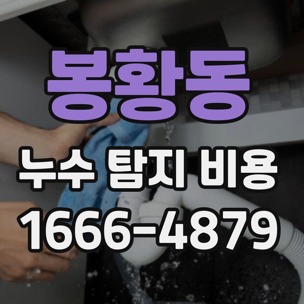 봉황동 누수 탐지 비용