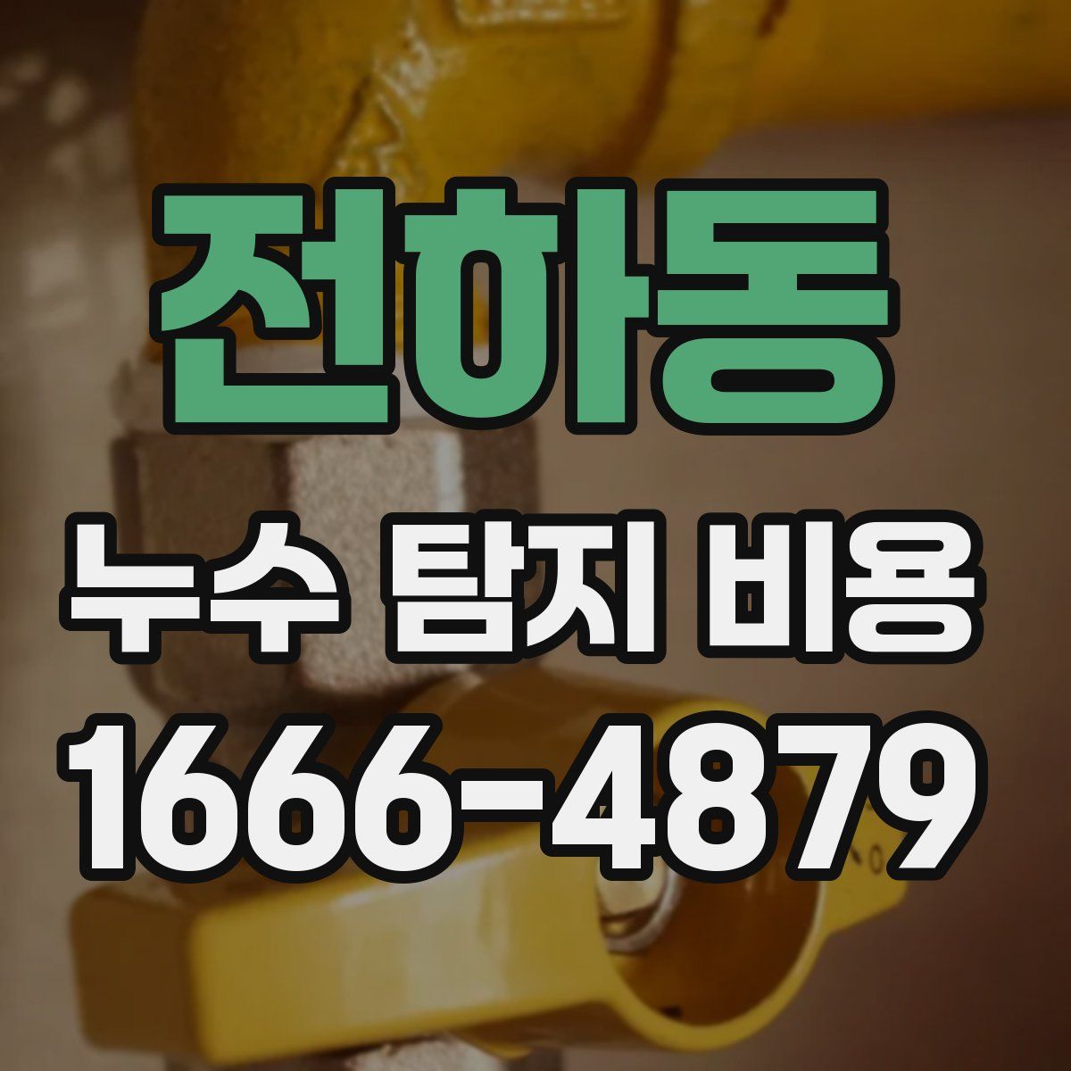 전하동 누수 탐지 비용