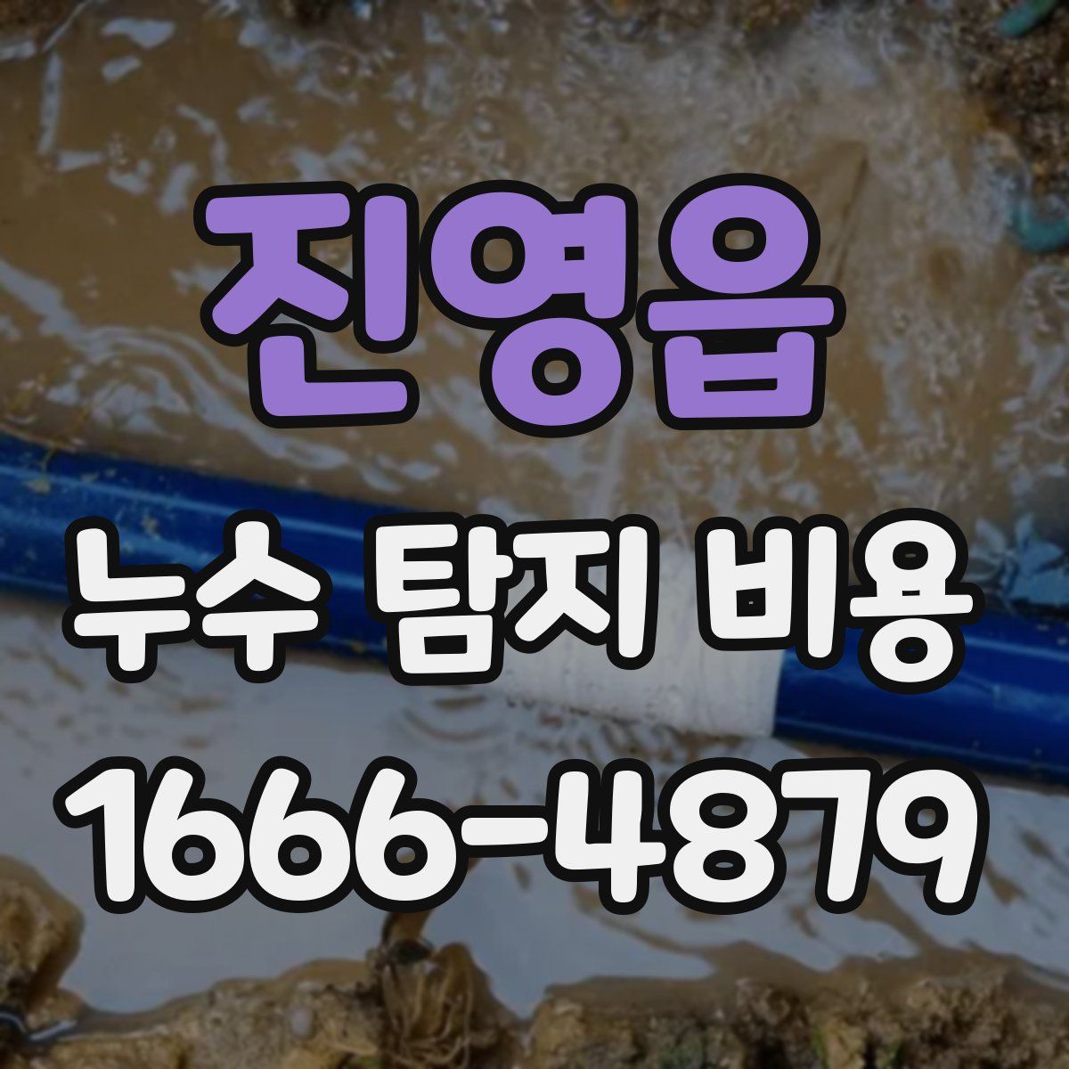진영읍 누수 탐지 비용