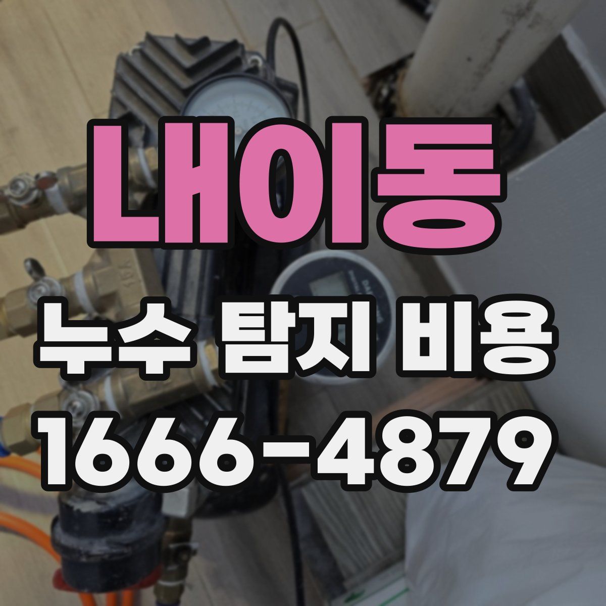 내이동 누수 탐지 비용