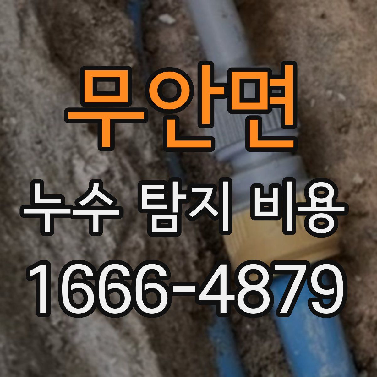 무안면 누수 탐지 비용