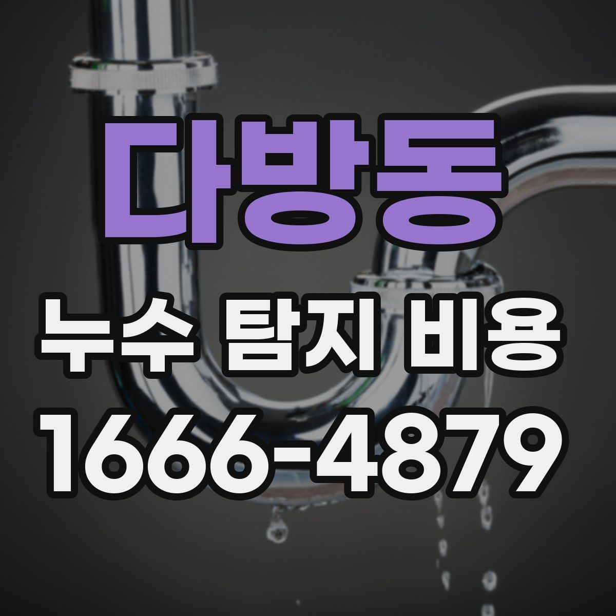 다방동 누수 탐지 비용