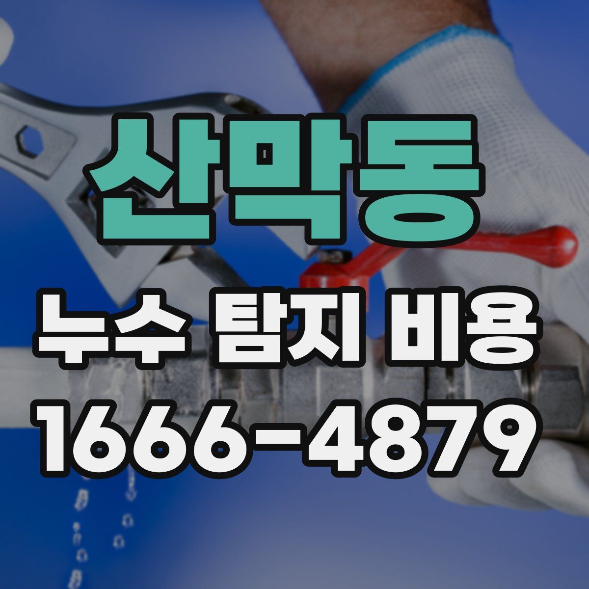 산막동 누수 탐지 비용