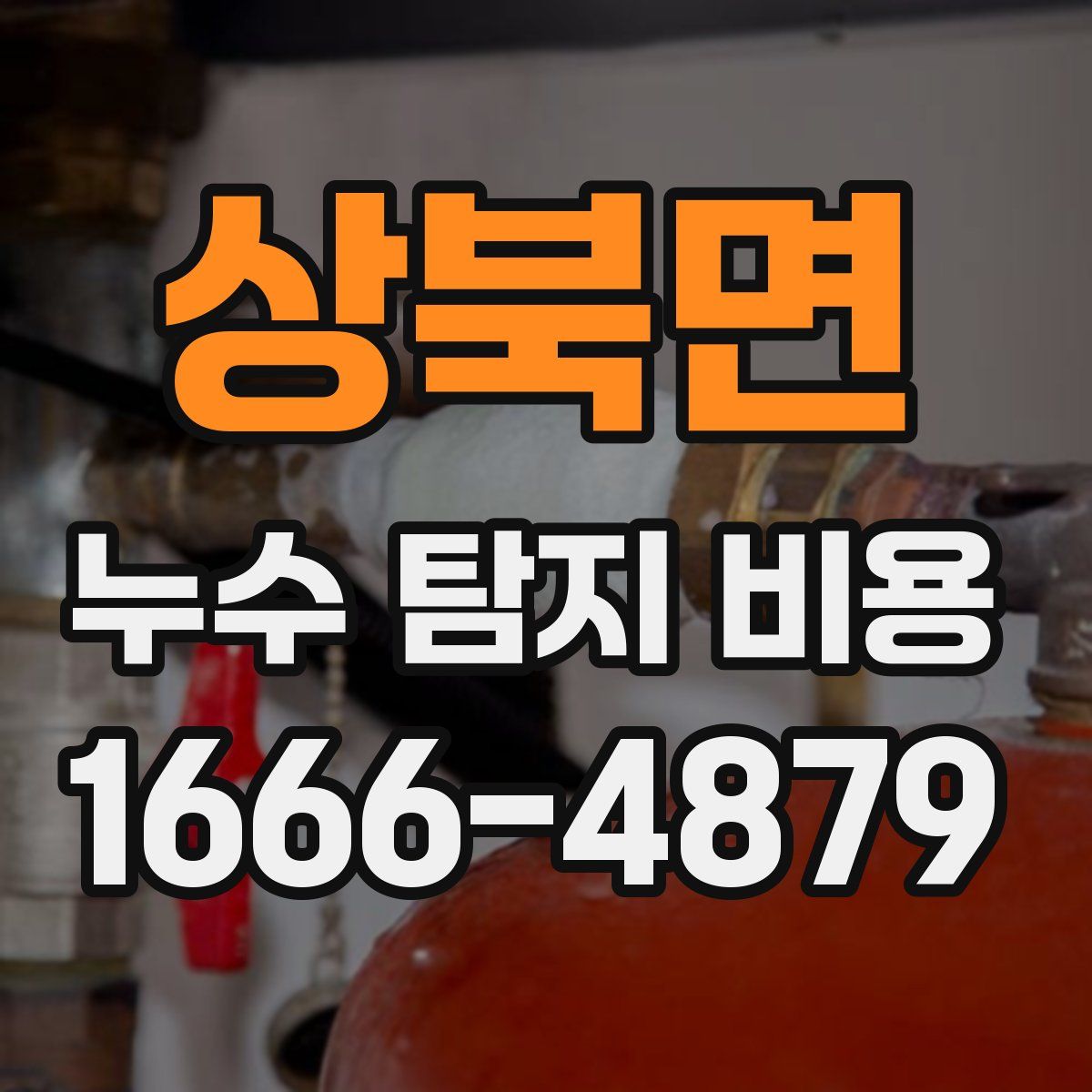 상북면 누수 탐지 비용